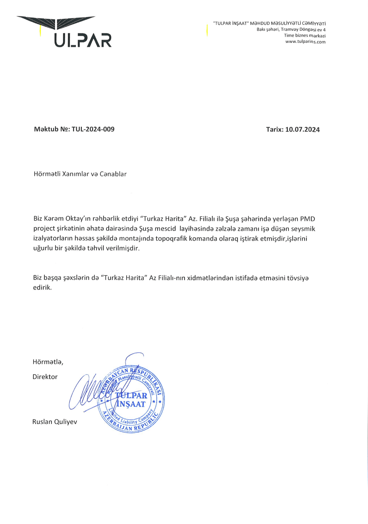Tulpar İnşaat