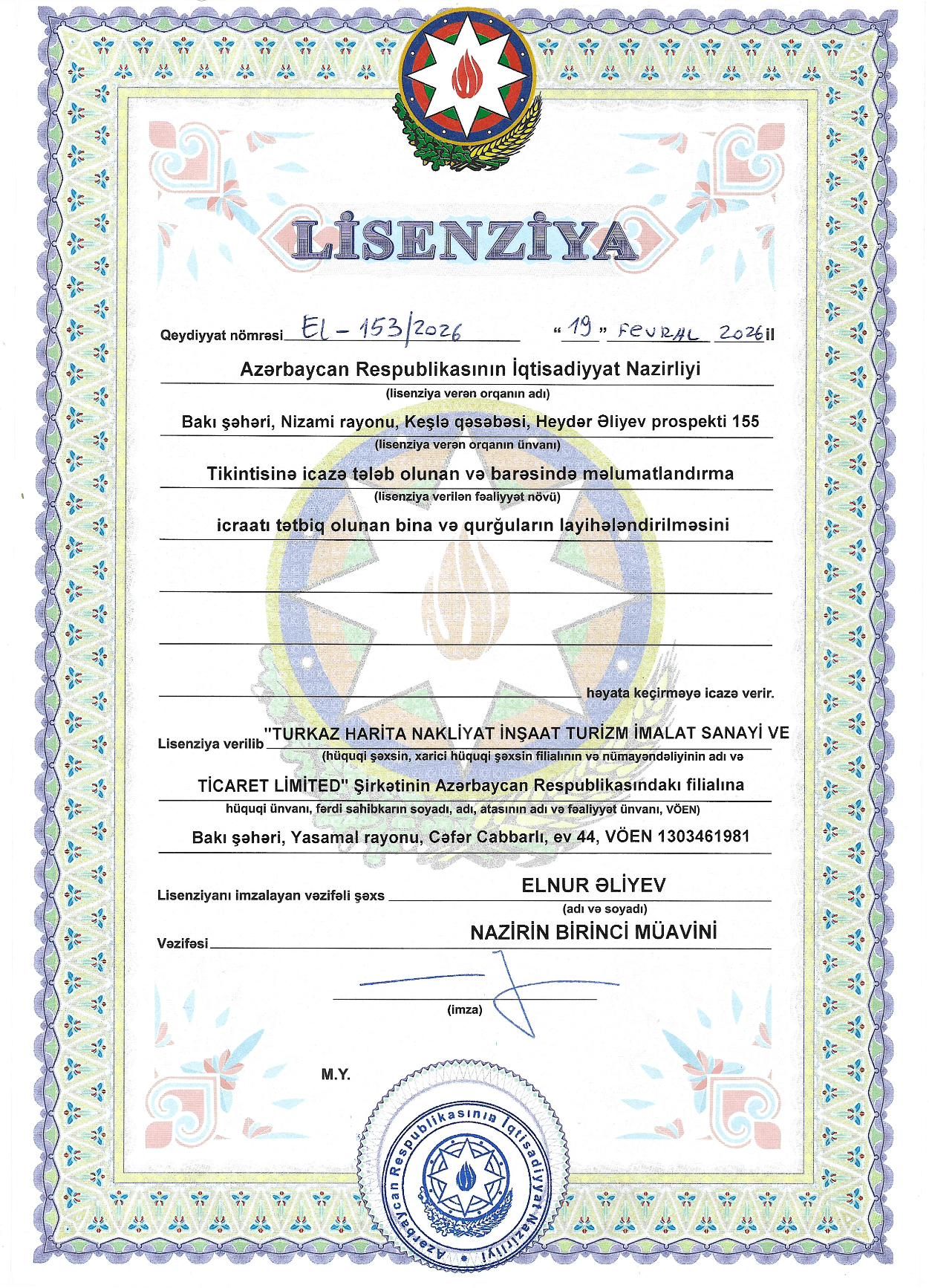 License