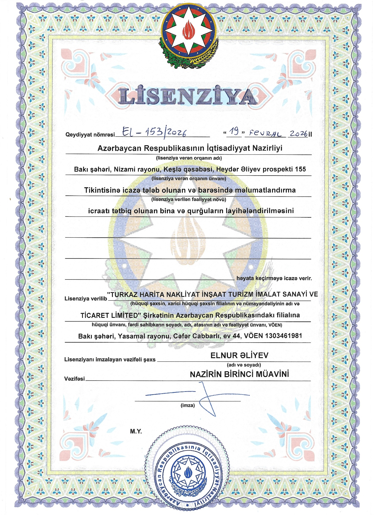 License