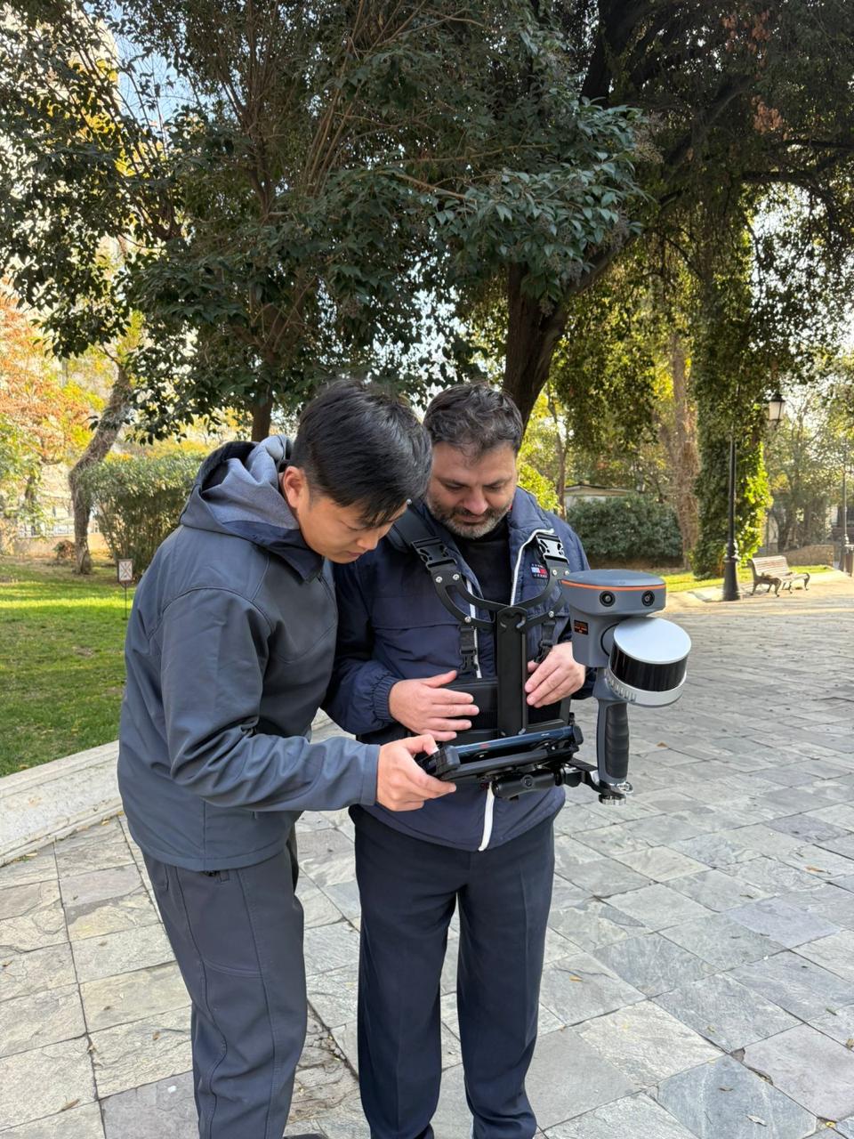 Geodetic and topographic survey